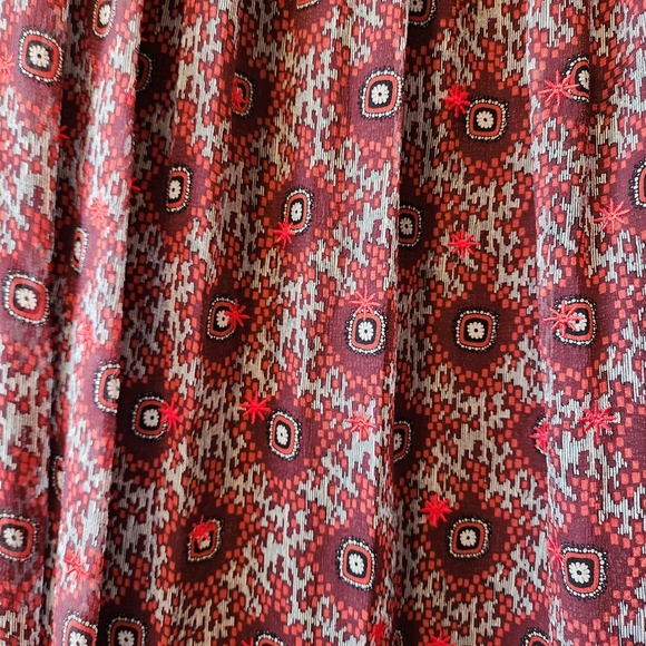 cinq a sept Silk Boho Strapless Maxi Tassel Dress - Picture 4 of 7